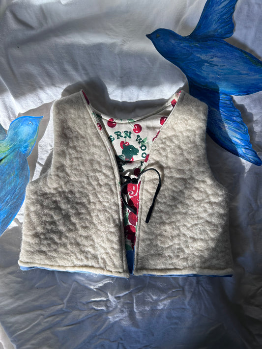 sweet cherry vest