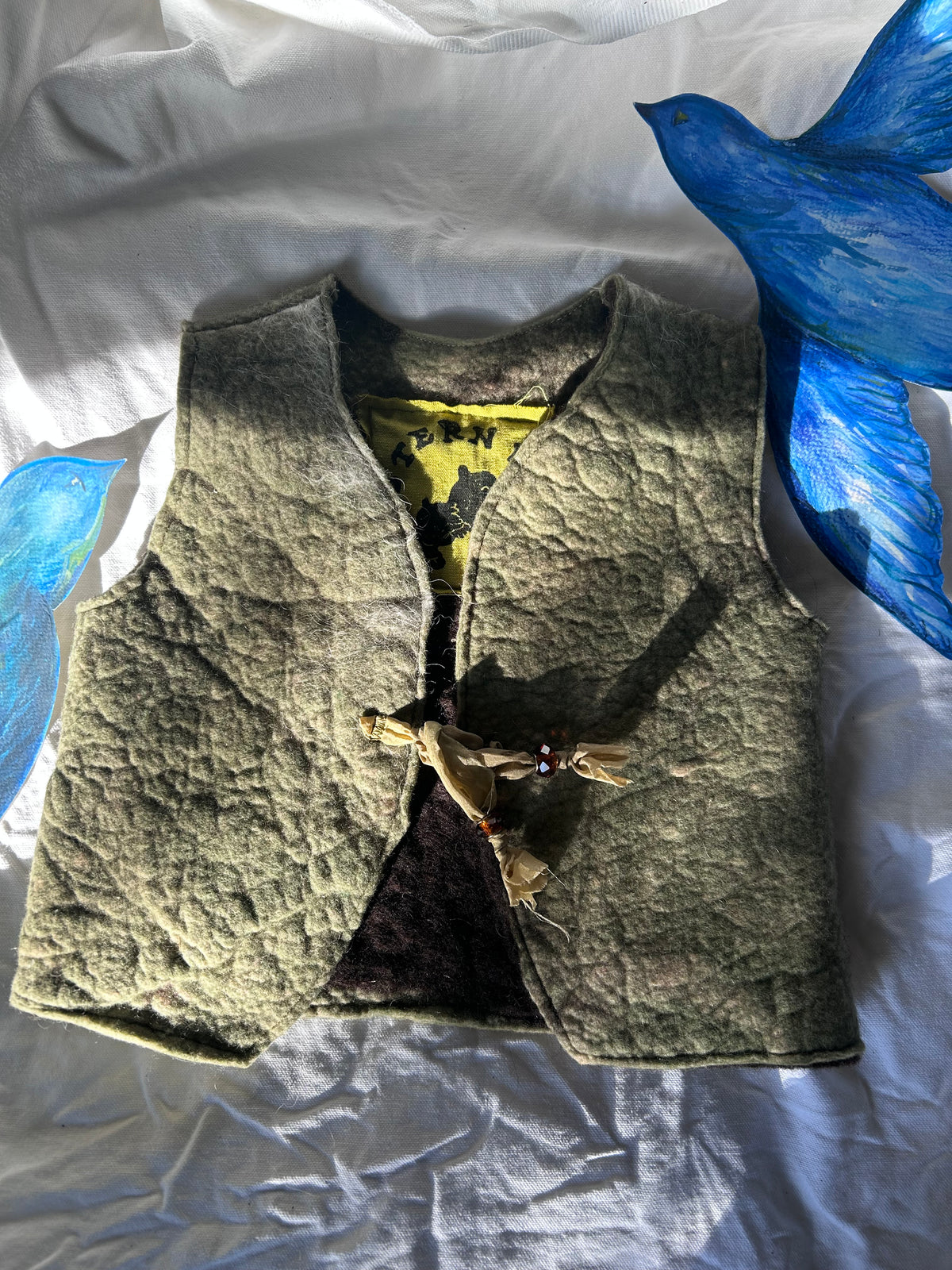 moss vest