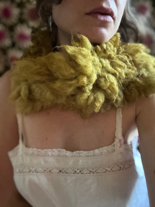marigold snood scarf